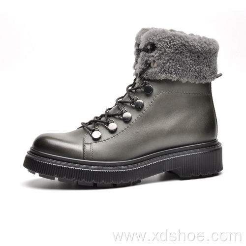 Women's dress casual leather boot